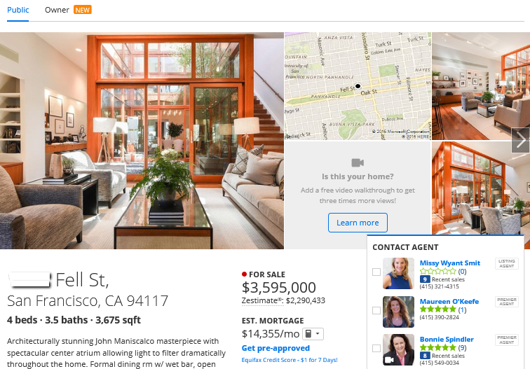 Zillow 1.1